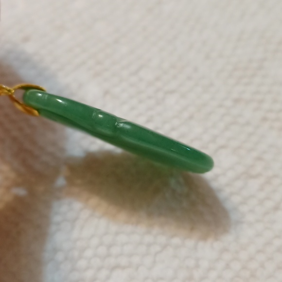 *3/$20* New Jade/Aventurine Gem Stone choker corded necklace pendant - Picture 5 of 9